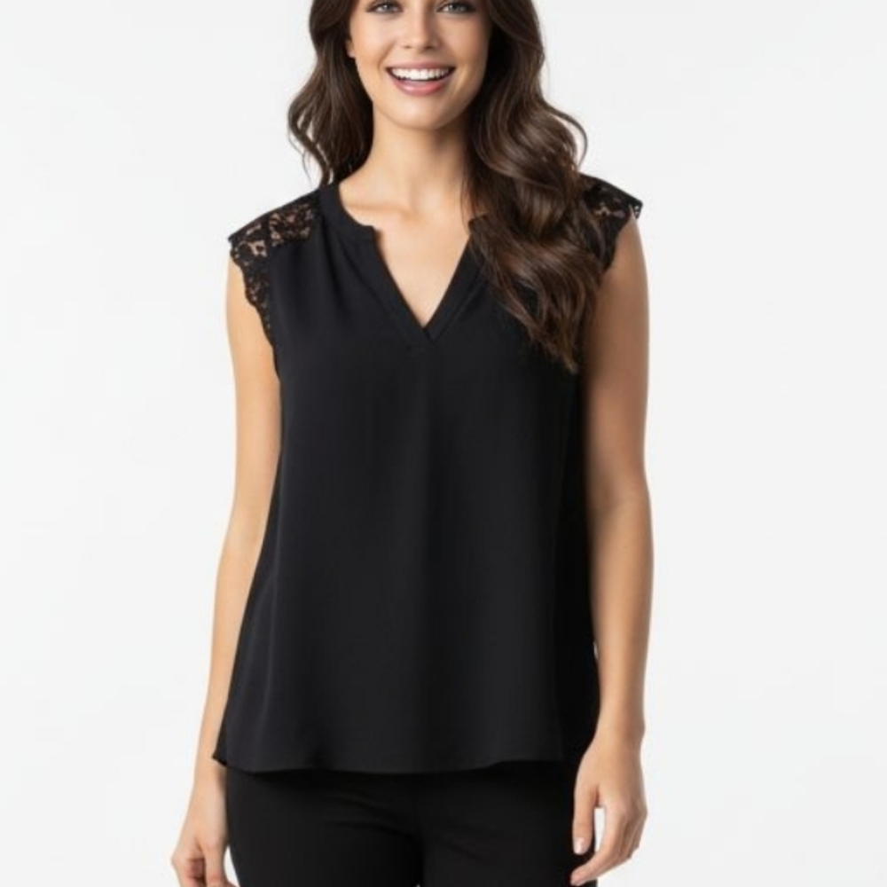 NAF‎ NAF NAVY SLEEVELESS TOP Size Large